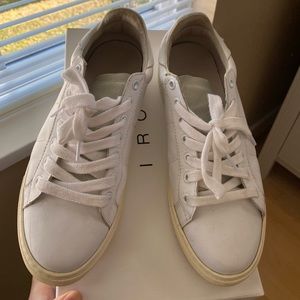 IRO white leather sneakers size 36